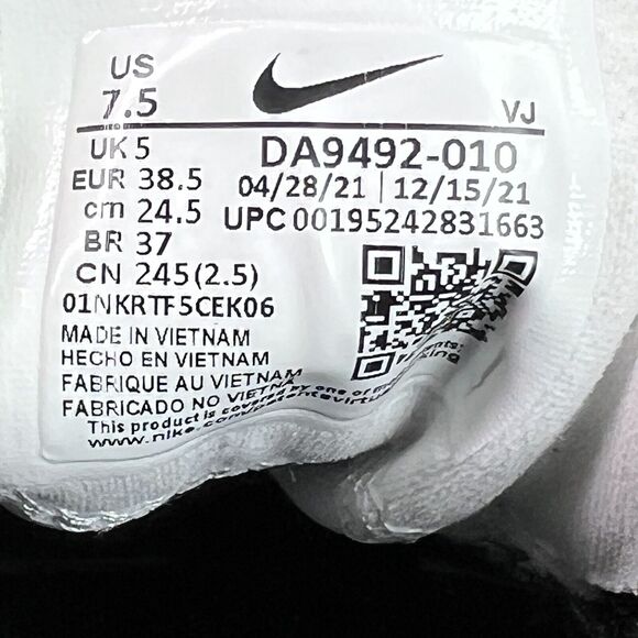 Nike Womens Air Zoom SuperRep 3 DA9492-010 Black Running Shoes Sneakers Size 7.5 - Picture 14 of 14